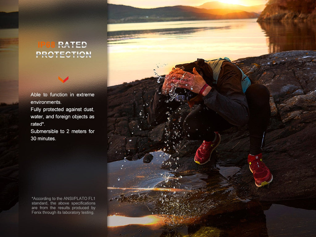 Fenix HM65R-DT Trail Running LED Headlamp SpadezStore