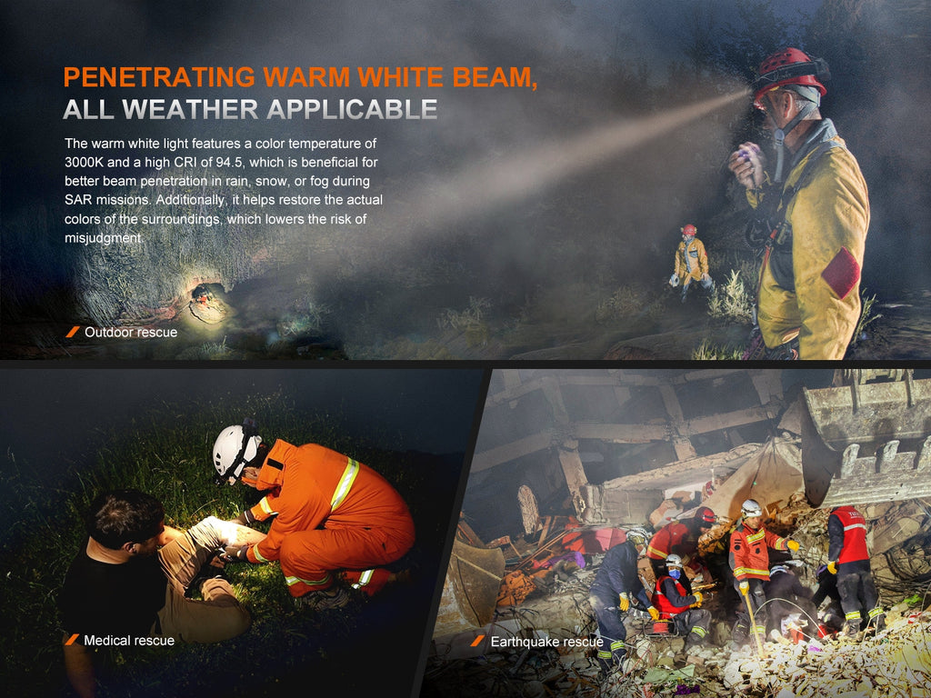 Fenix HP35R Search and Rescue Headlamp SpadezStore