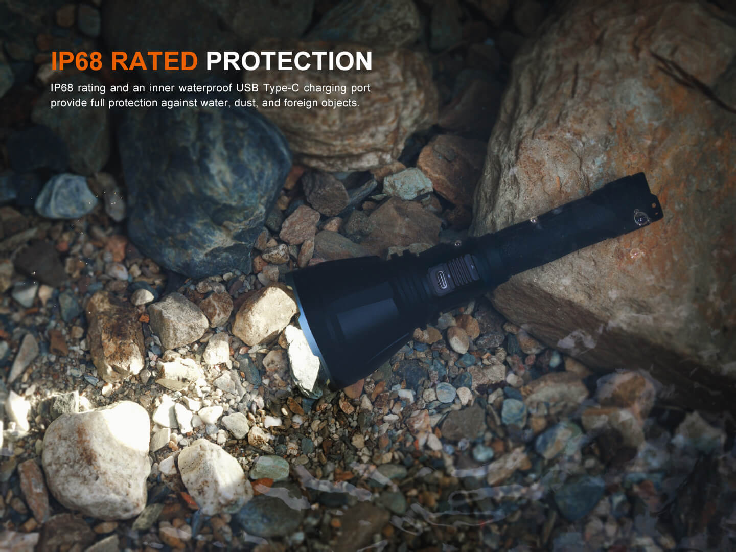 Fenix HT18R V2 Long-Range Hunting Flashlight SpadezStore