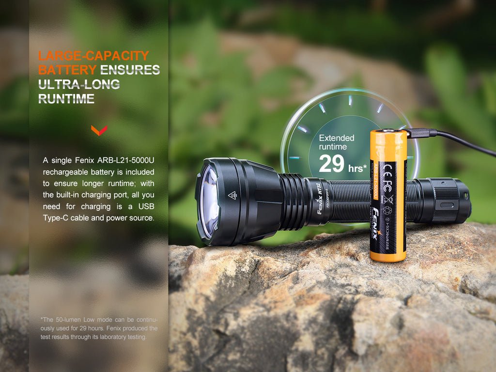 Fenix HT32 Hunting Flashlight with Red & Green Output SpadezStore