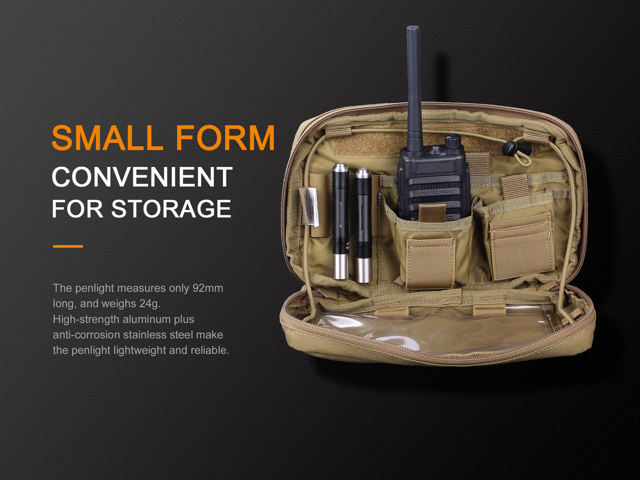 Fenix LD02 V2.0 EDC LED Penlight with UV Lighting SpadezStore