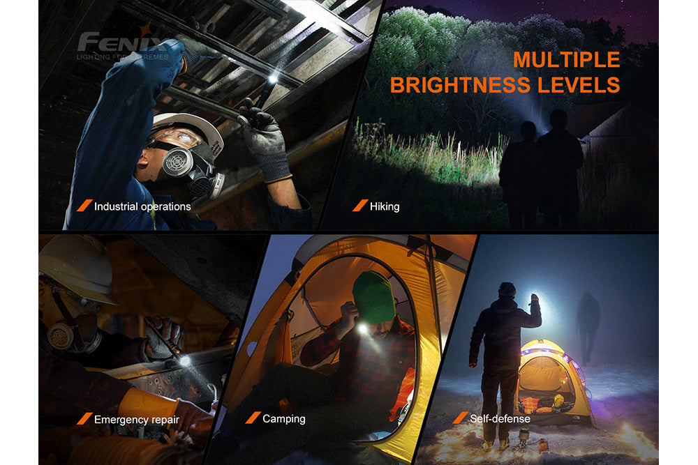 Fenix LD22 V2 Compact LED Flashlight - 800 Lumens SpadezStore