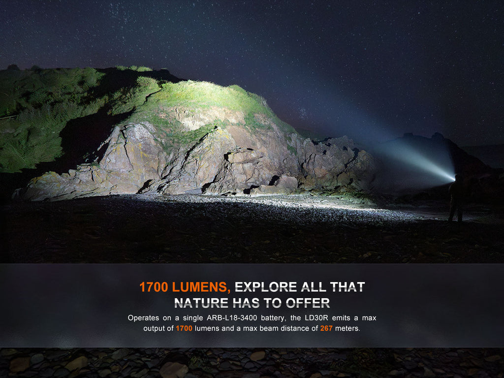 Fenix LD30R High-Performance Lightweight Flashlight SpadezStore