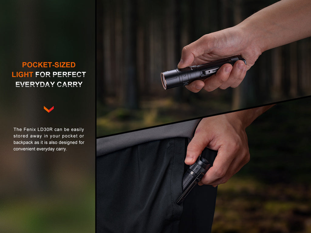Fenix LD30R High-Performance Lightweight Flashlight SpadezStore