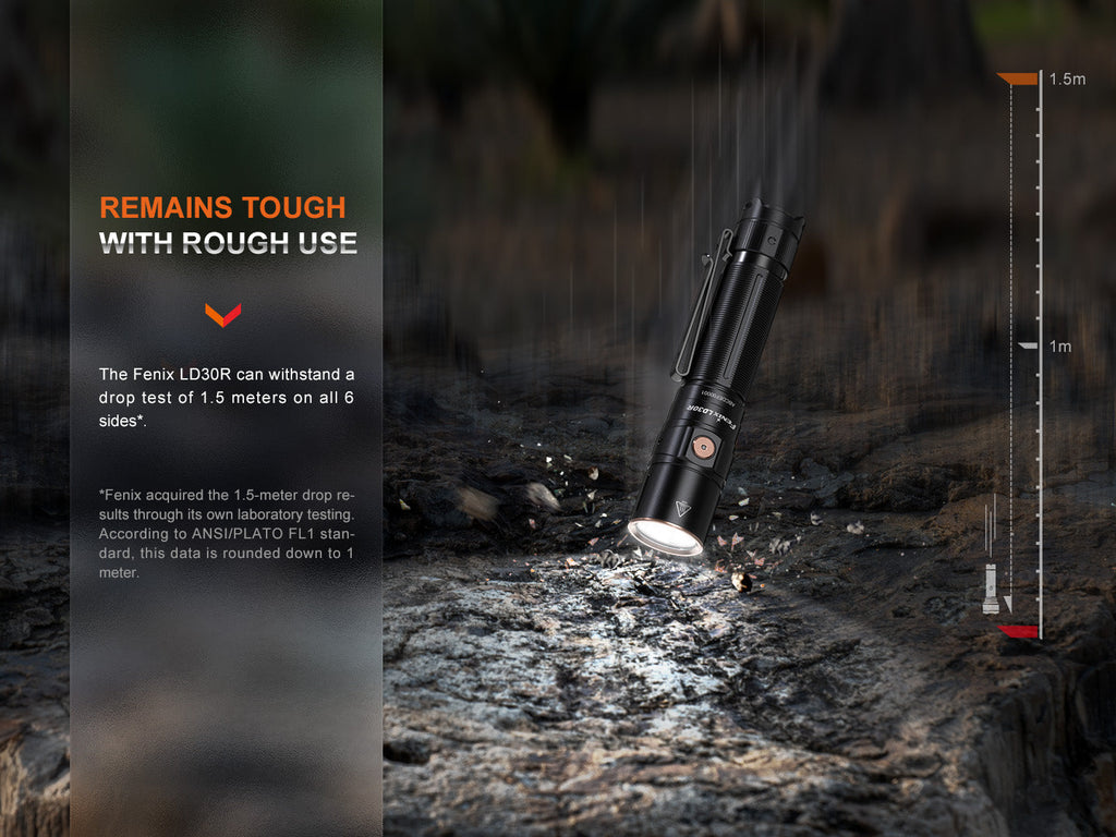 Fenix LD30R High-Performance Lightweight Flashlight SpadezStore