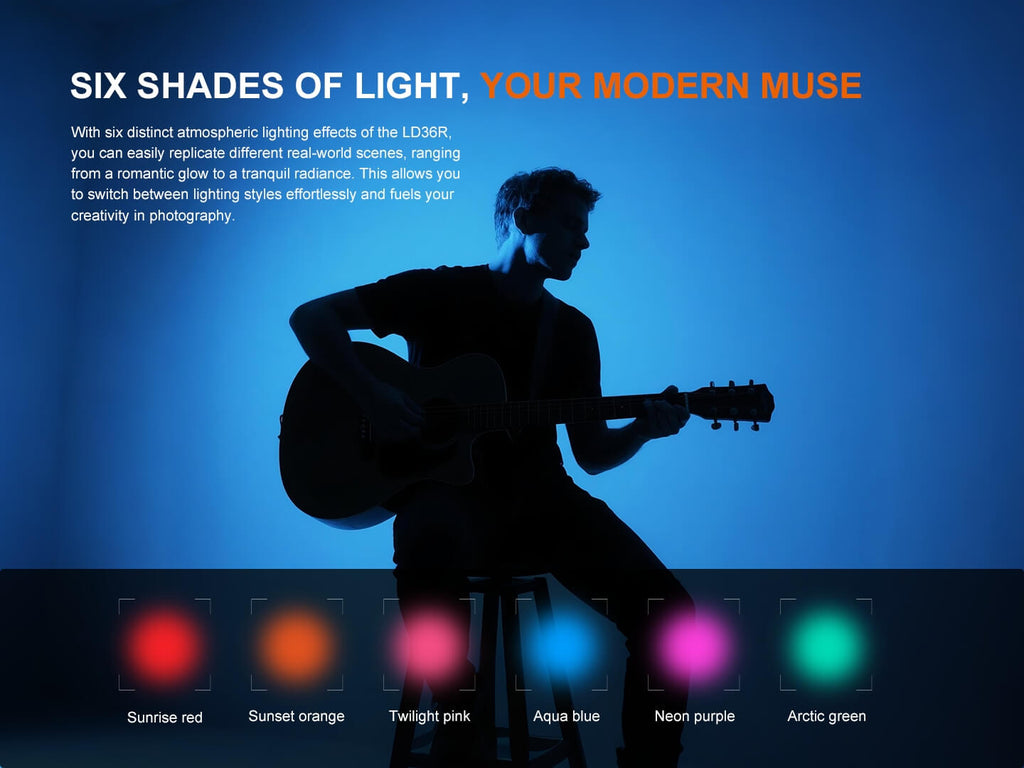 Fenix LD36R Multicolor Flashlight SpadezStore