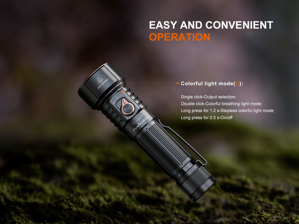 Fenix LD36R Multicolor Flashlight SpadezStore