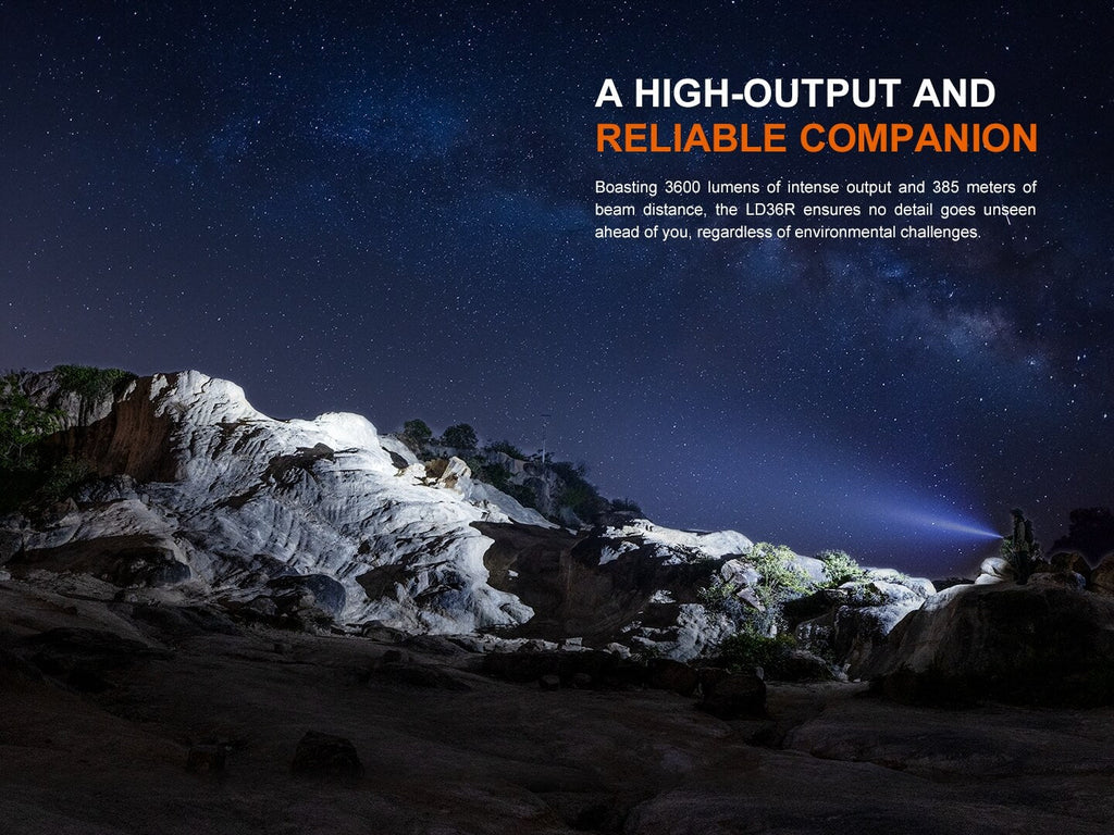 Fenix LD36R Multicolor Flashlight SpadezStore