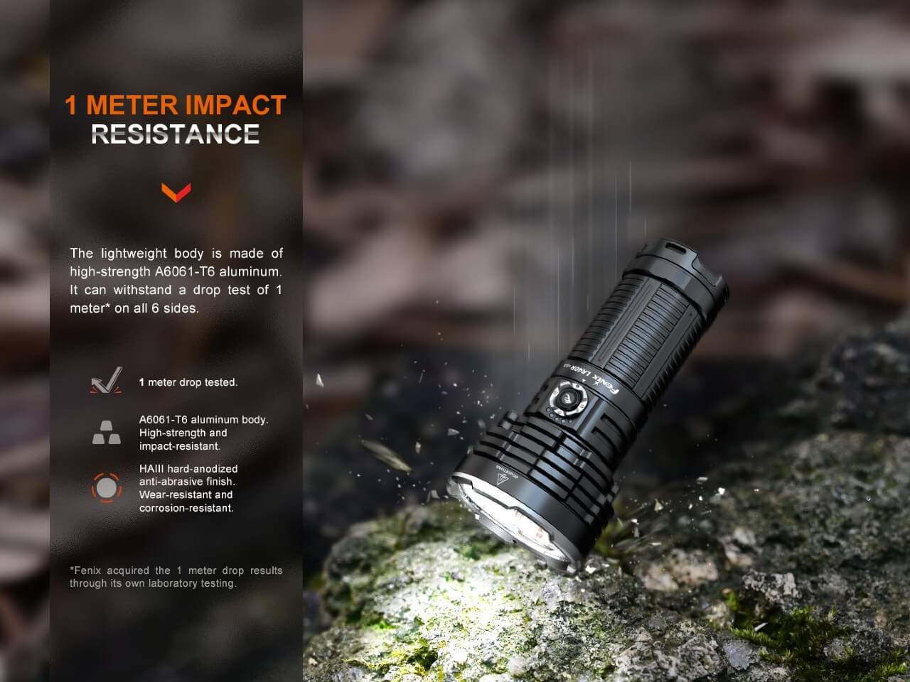Fenix LR40R V2.0 Rechargeable LED Searchlight SpadezStore