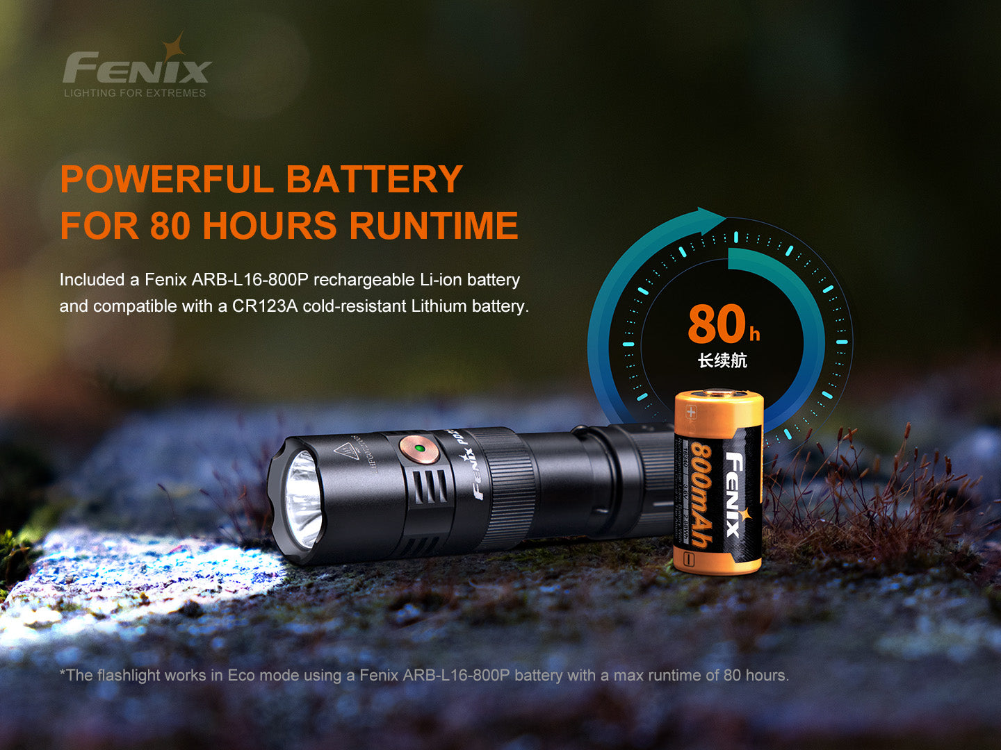 Fenix PD25R Rechargeable LED Flashlight SpadezStore