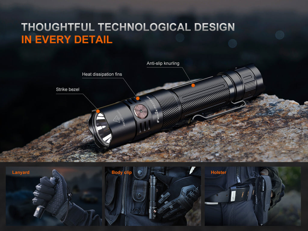 Fenix PD35R ACE Multi-mode Tactical Flashlight + FREE CL01 Mini Lantern SpadezStore