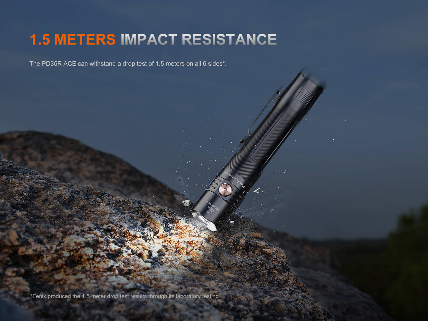 Fenix PD35R ACE Multi-mode Tactical Flashlight + FREE CL01 Mini Lantern SpadezStore