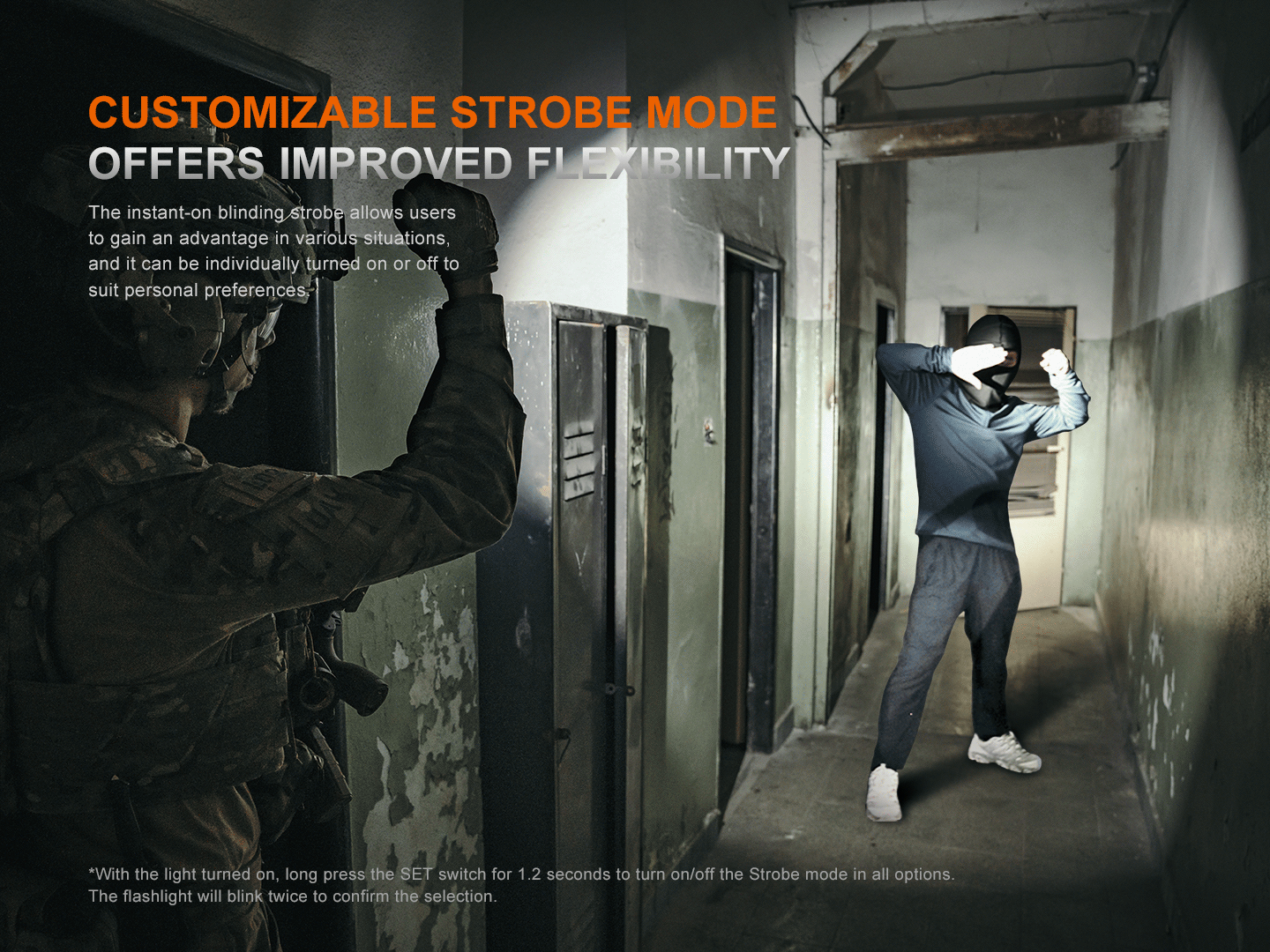 Fenix PD35R ACE Multi-mode Tactical Flashlight + FREE CL01 Mini Lantern SpadezStore