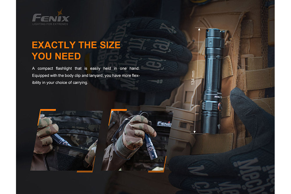 Fenix PD35 V3.0 Everyday Carry Flashlight - 1700 Lumens SpadezStore