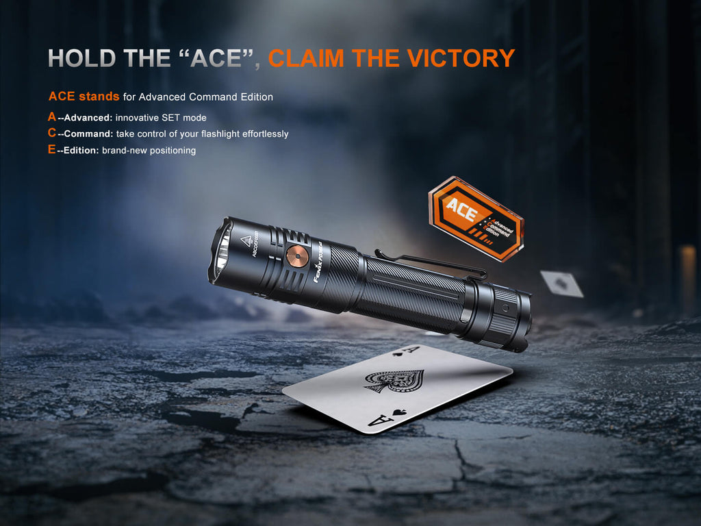 Fenix PD36R ACE Customizable Multi-Mode Flashlight SpadezStore