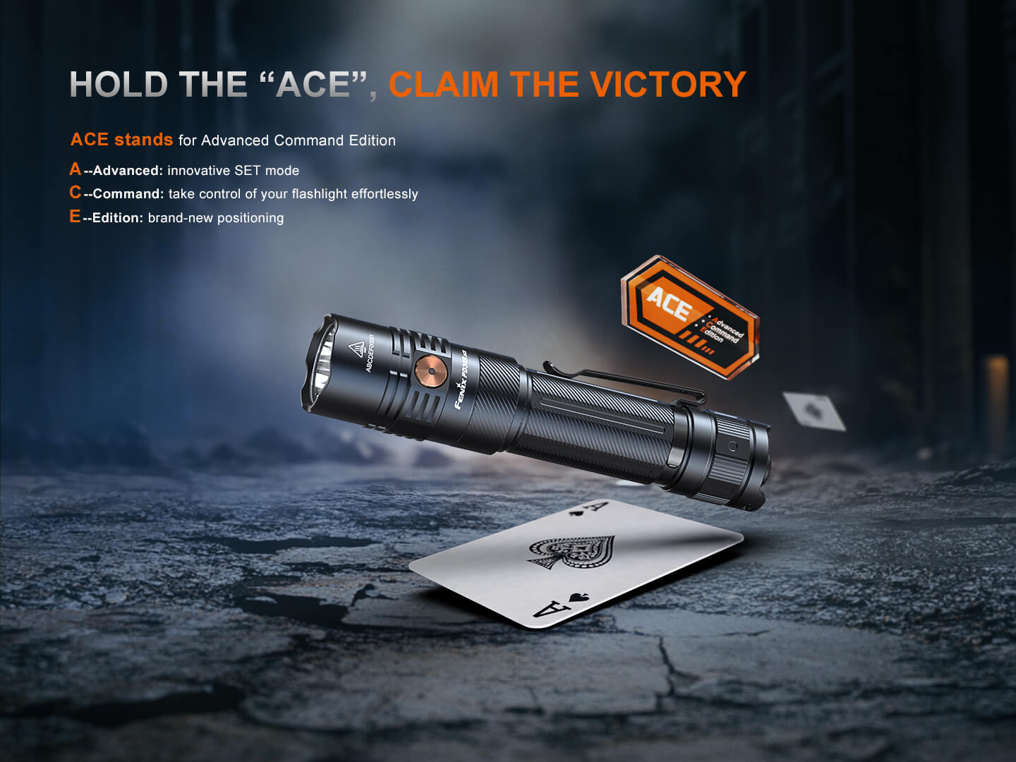 Fenix PD36R ACE Customizable Multi-Mode Flashlight SpadezStore