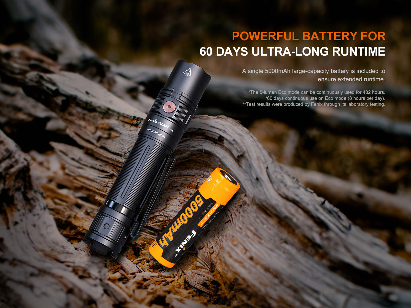 Fenix PD36R V2 Compact Rechargeable Tactical Flashlight - 1700 Lumens SpadezStore