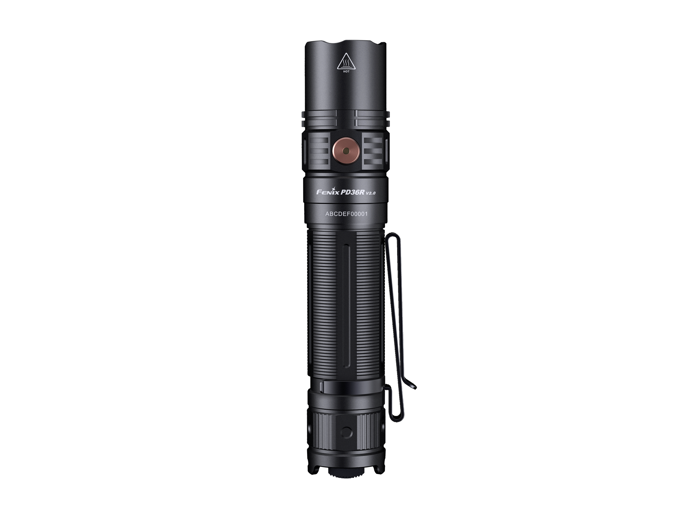 Fenix PD36R V2 Compact Rechargeable Tactical Flashlight - 1700 Lumens SpadezStore