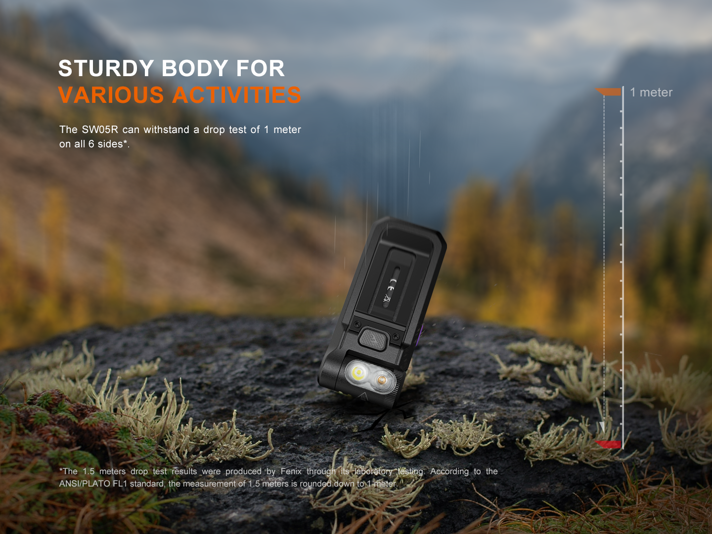 Fenix SW05R Multipurpose Clip-On Light with Red or UV Output SpadezStore