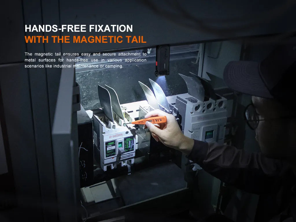 Fenix SW05R Multipurpose Clip-On Light with Red or UV Output SpadezStore