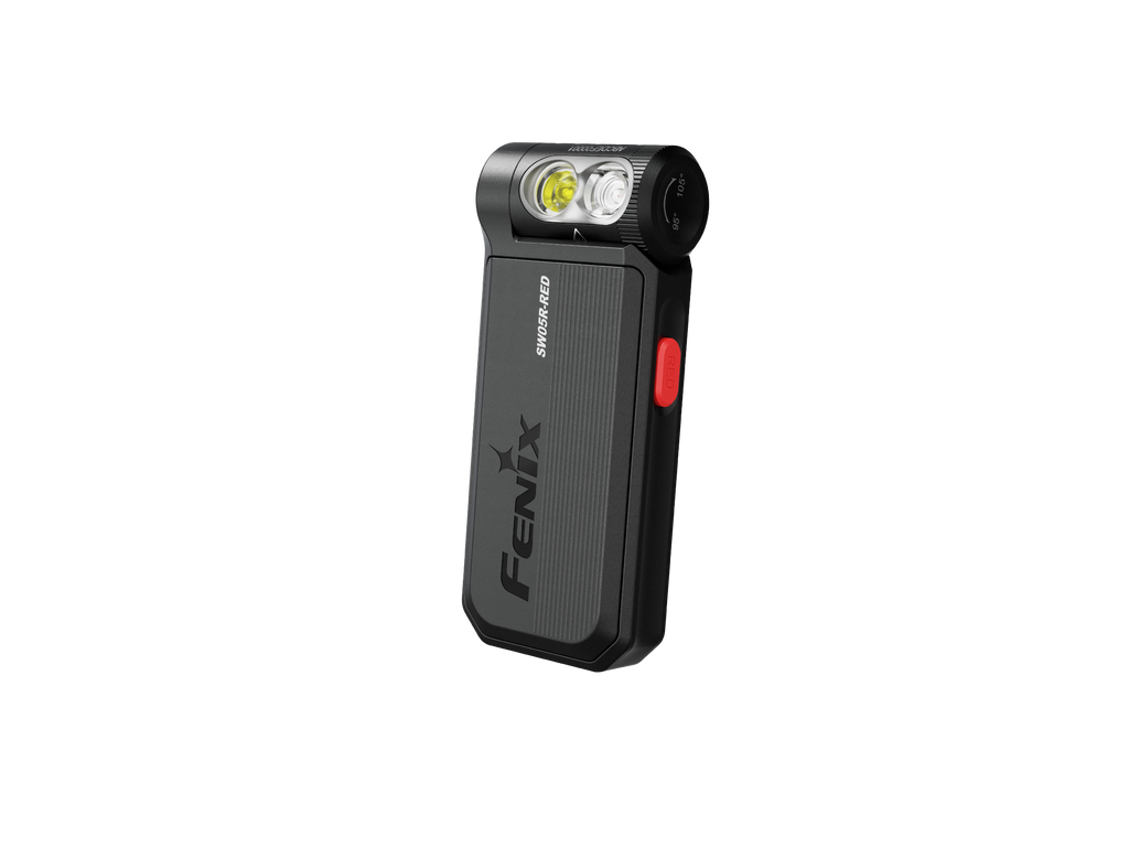 Fenix SW05R Multipurpose Clip-On Light with Red or UV Output SpadezStore
