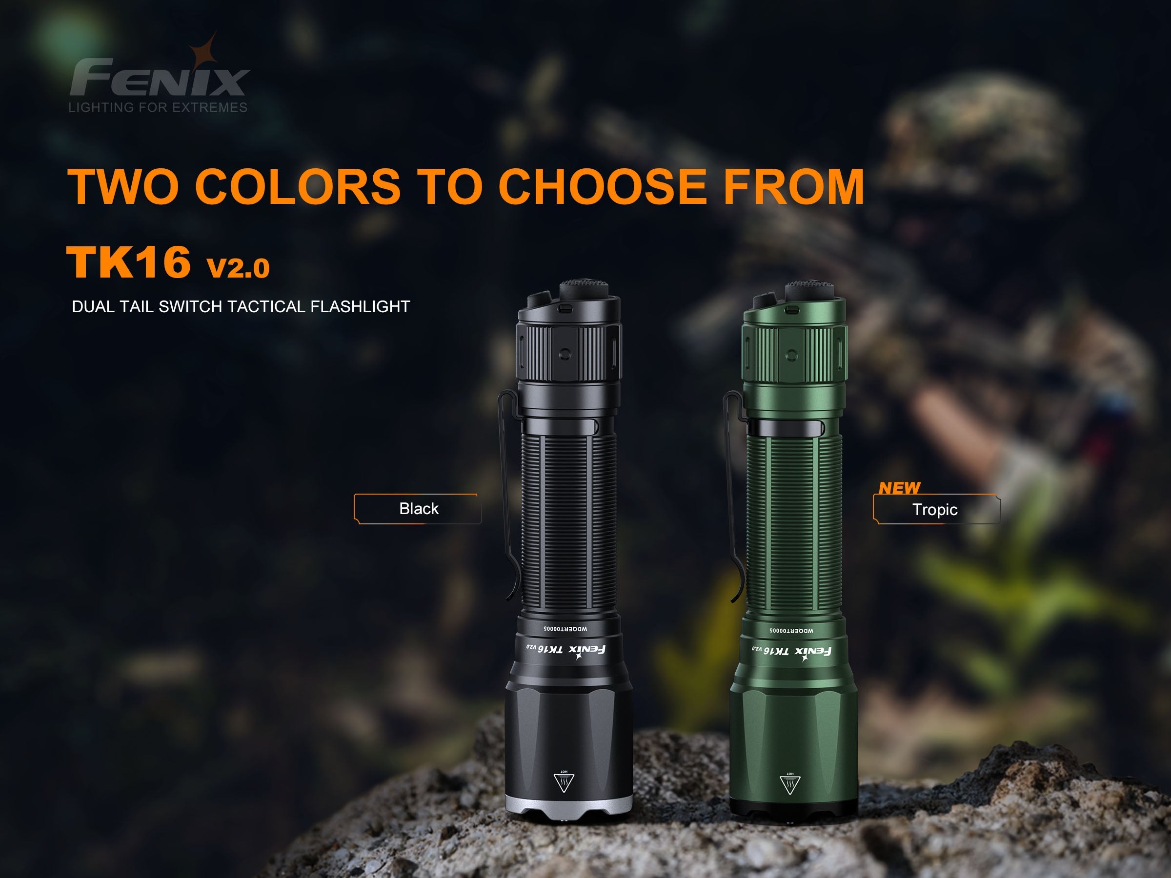 Fenix TK16 V2.0 Tactical Flashlight - 3100 Lumens SpadezStore