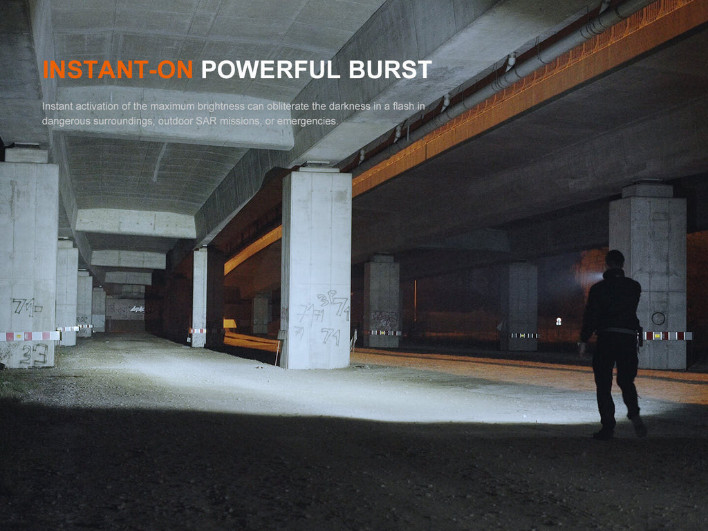 Fenix TK17 Dual Switch Tactical Flashlight SpadezStore