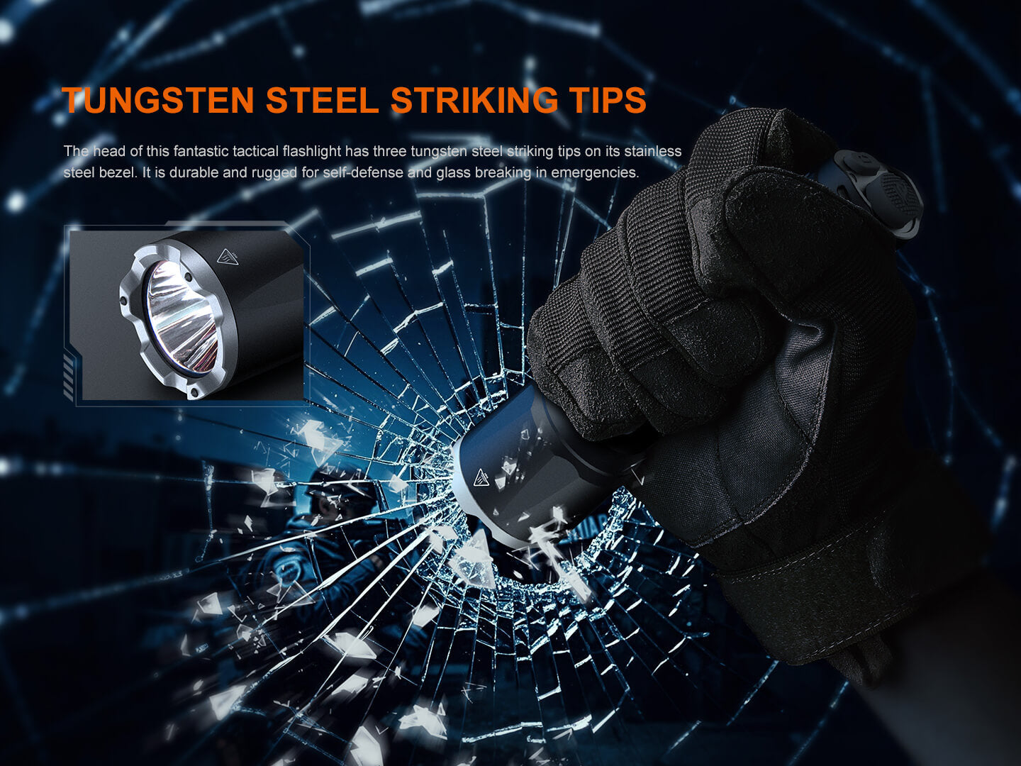 Fenix TK17 Dual Switch Tactical Flashlight SpadezStore