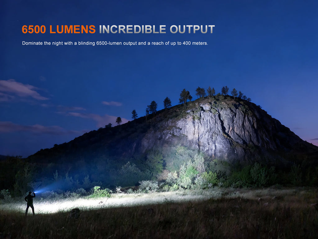 Fenix TK28R Multi-LED High-Performance Flashlight - 6500 Lumens SpadezStore