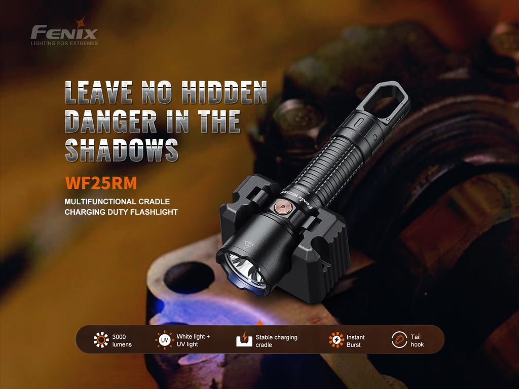 Fenix WF25RM Multifunctional Cradle Charging Duty Light SpadezStore