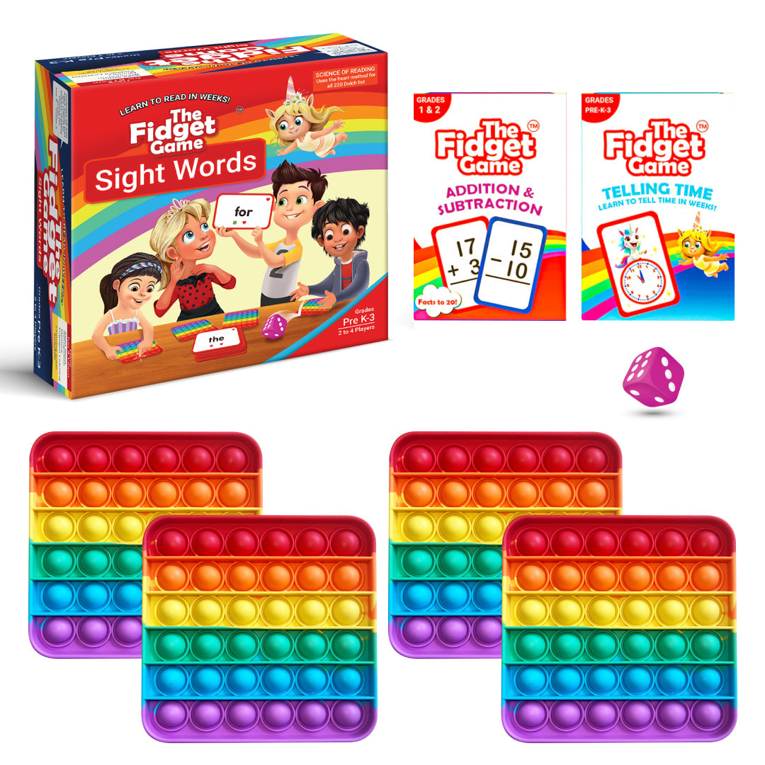 The Fidget Games .Grade 1 and 2 Bundle SpadezStore