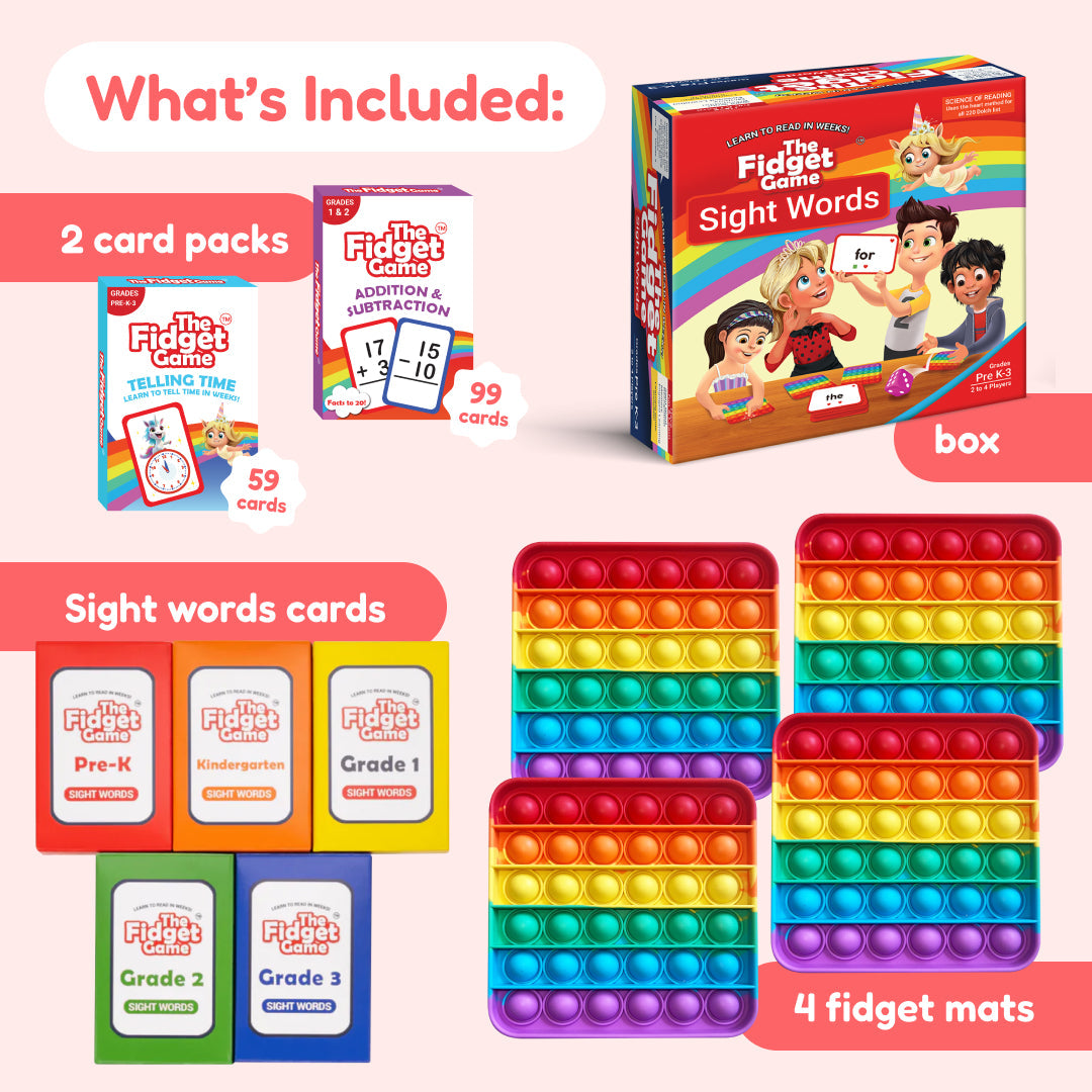 The Fidget Games .Grade 1 and 2 Bundle SpadezStore