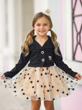 Mia Belle Girls L.O.L. SURPRISE! Queen Bee Blazer and Star Tutu Skirt Set SpadezStore