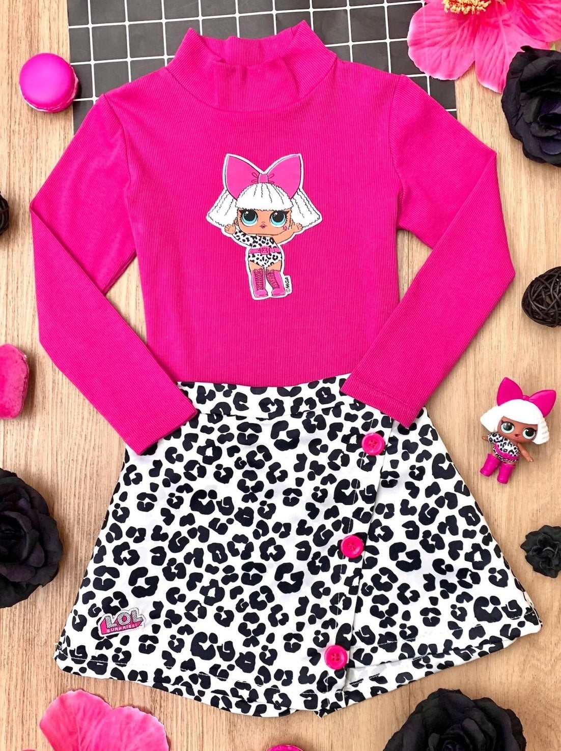Mia Belle Girls L.O.L. SURPRISE! Diva Skort Set SpadezStore