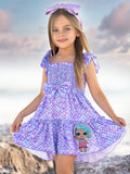 Mia Belle Girls L.O.L. SURPRISE! Splash Queen Mermaid Dress SpadezStore