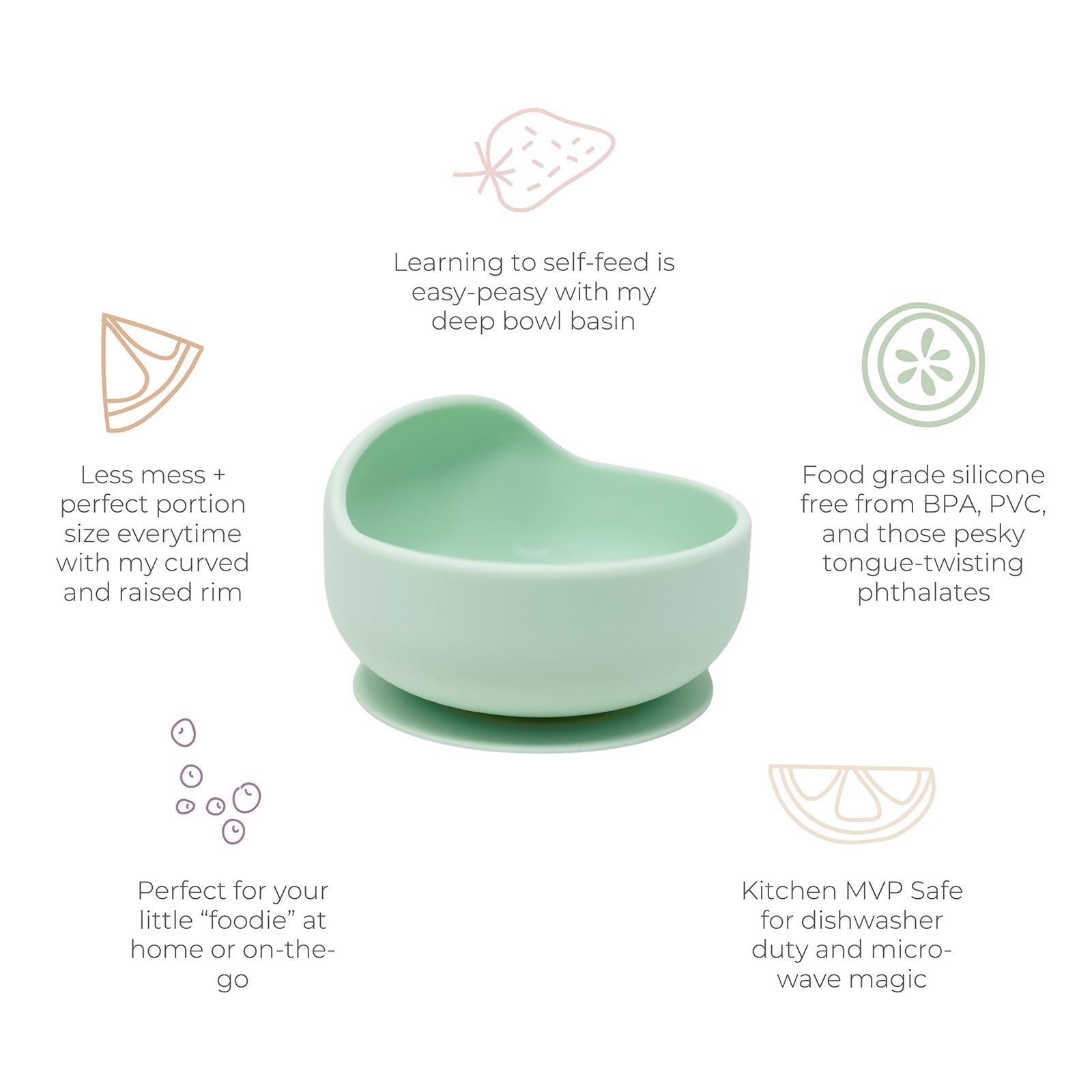 The Baby's Brew Stayful Silicone Bowl SpadezStore