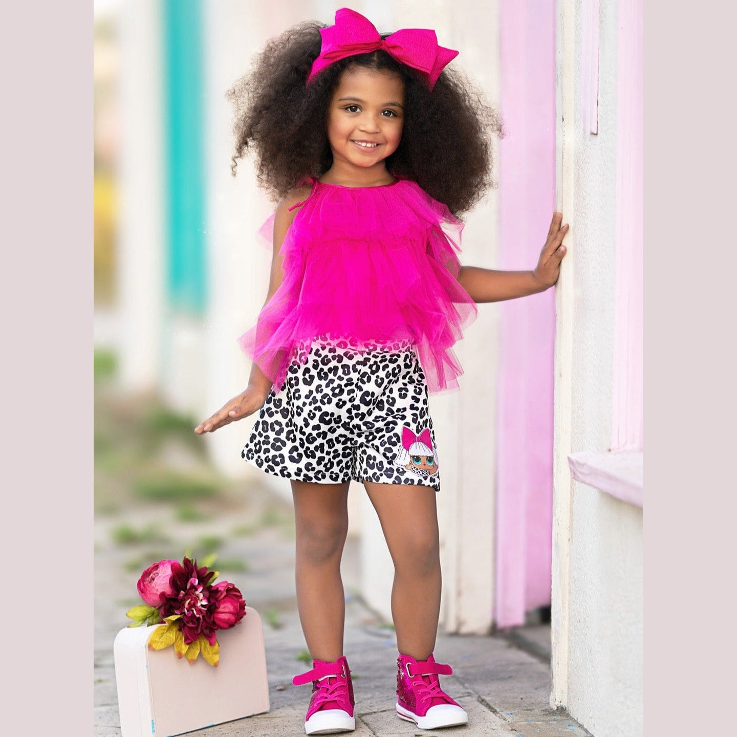 Mia Belle Girls L.O.L. SURPRISE! Diva Shorts Set SpadezStore