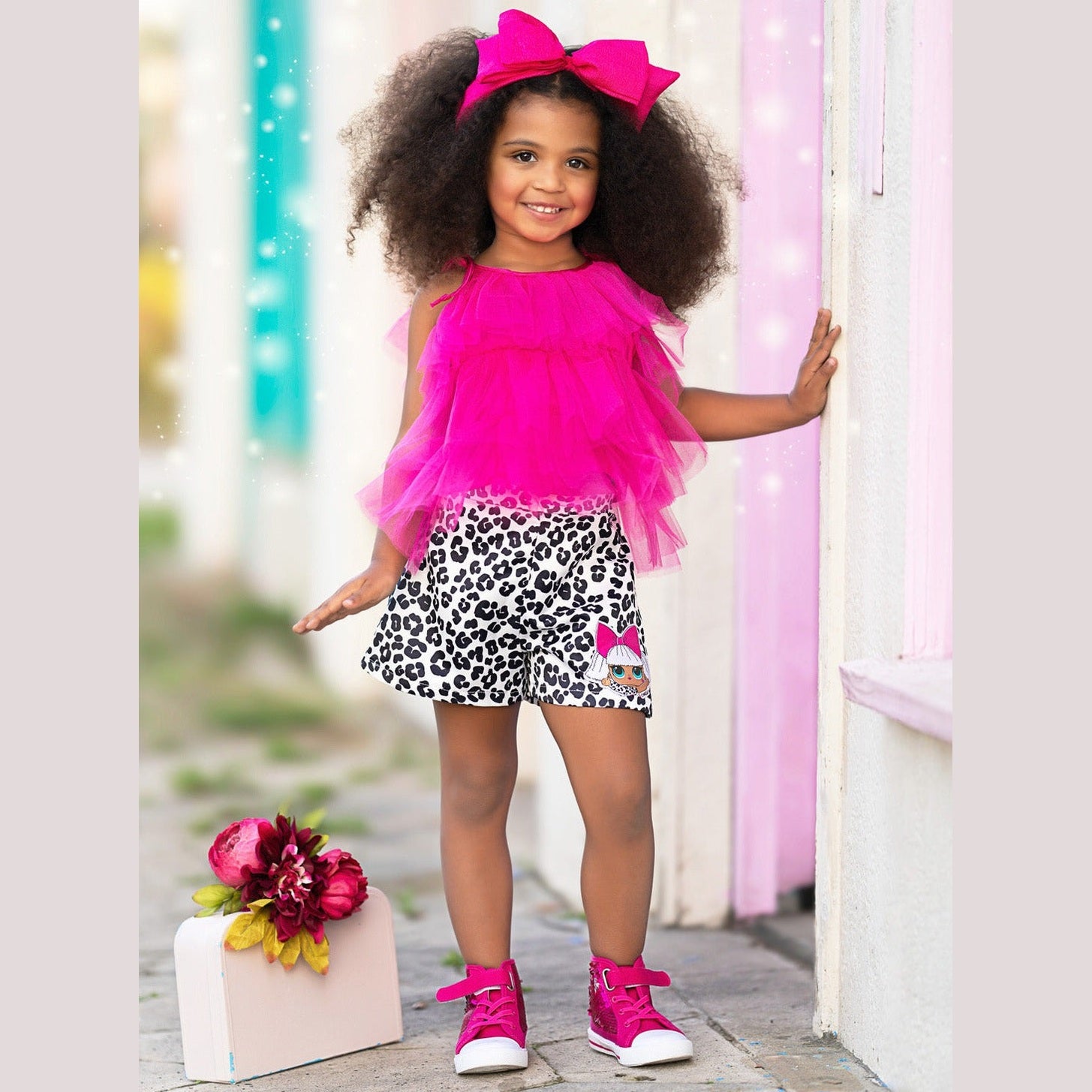 Mia Belle Girls L.O.L. SURPRISE! Diva Shorts Set SpadezStore