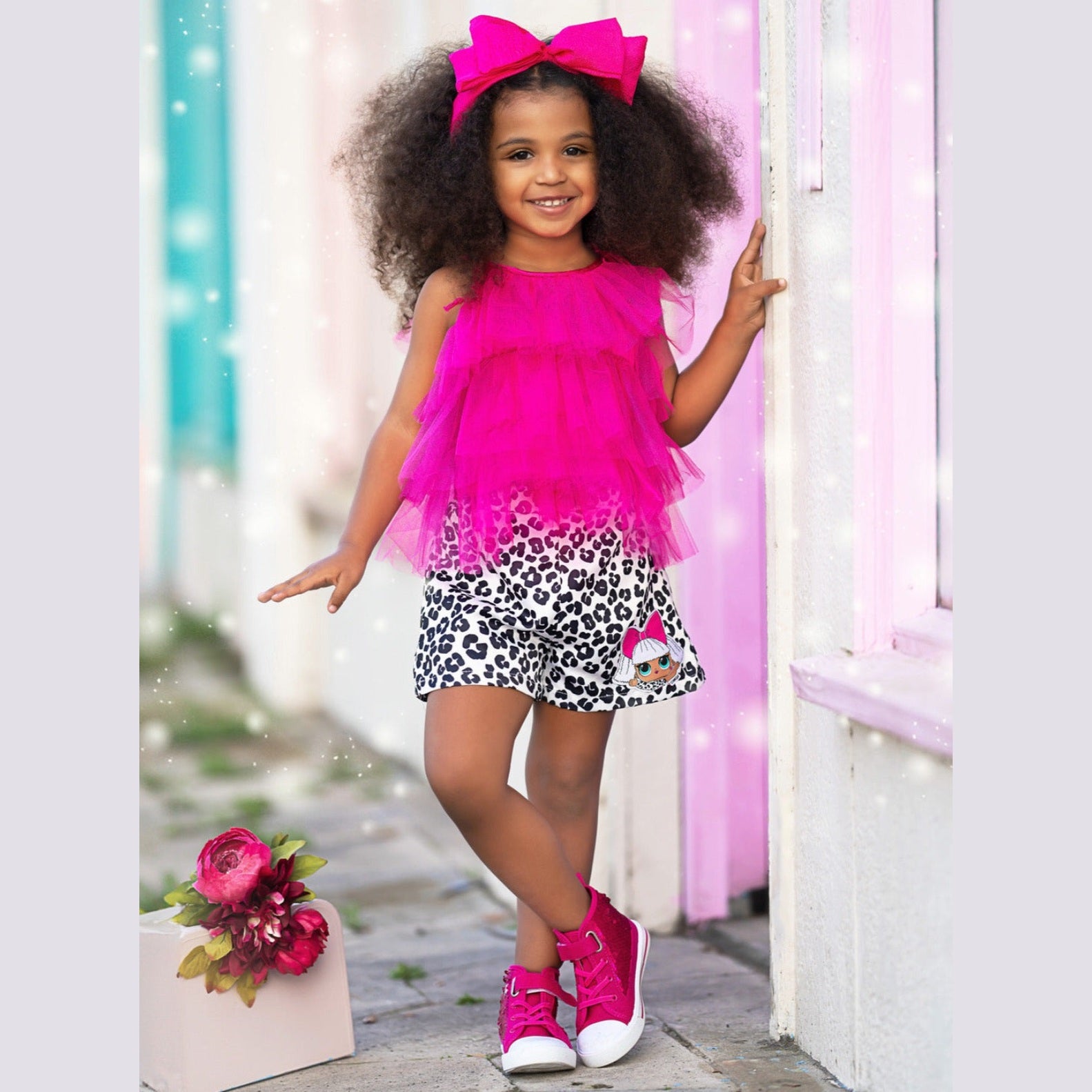 Mia Belle Girls L.O.L. SURPRISE! Diva Shorts Set SpadezStore