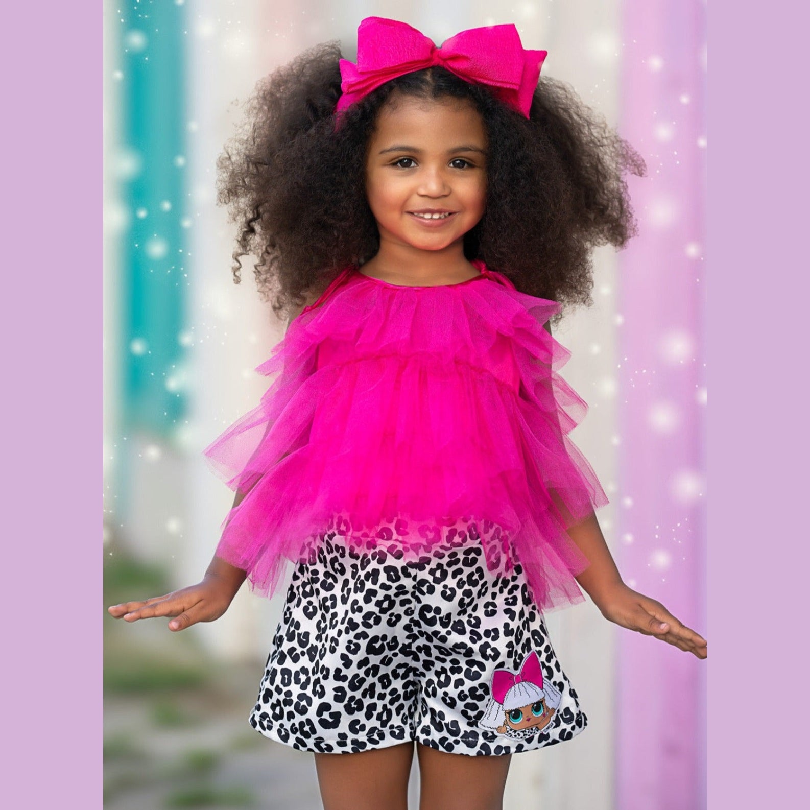 Mia Belle Girls L.O.L. SURPRISE! Diva Shorts Set SpadezStore