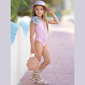 Mia Belle Girls L.O.L. SURPRISE! Kitty Queen One Shoulder Swimsuit SpadezStore