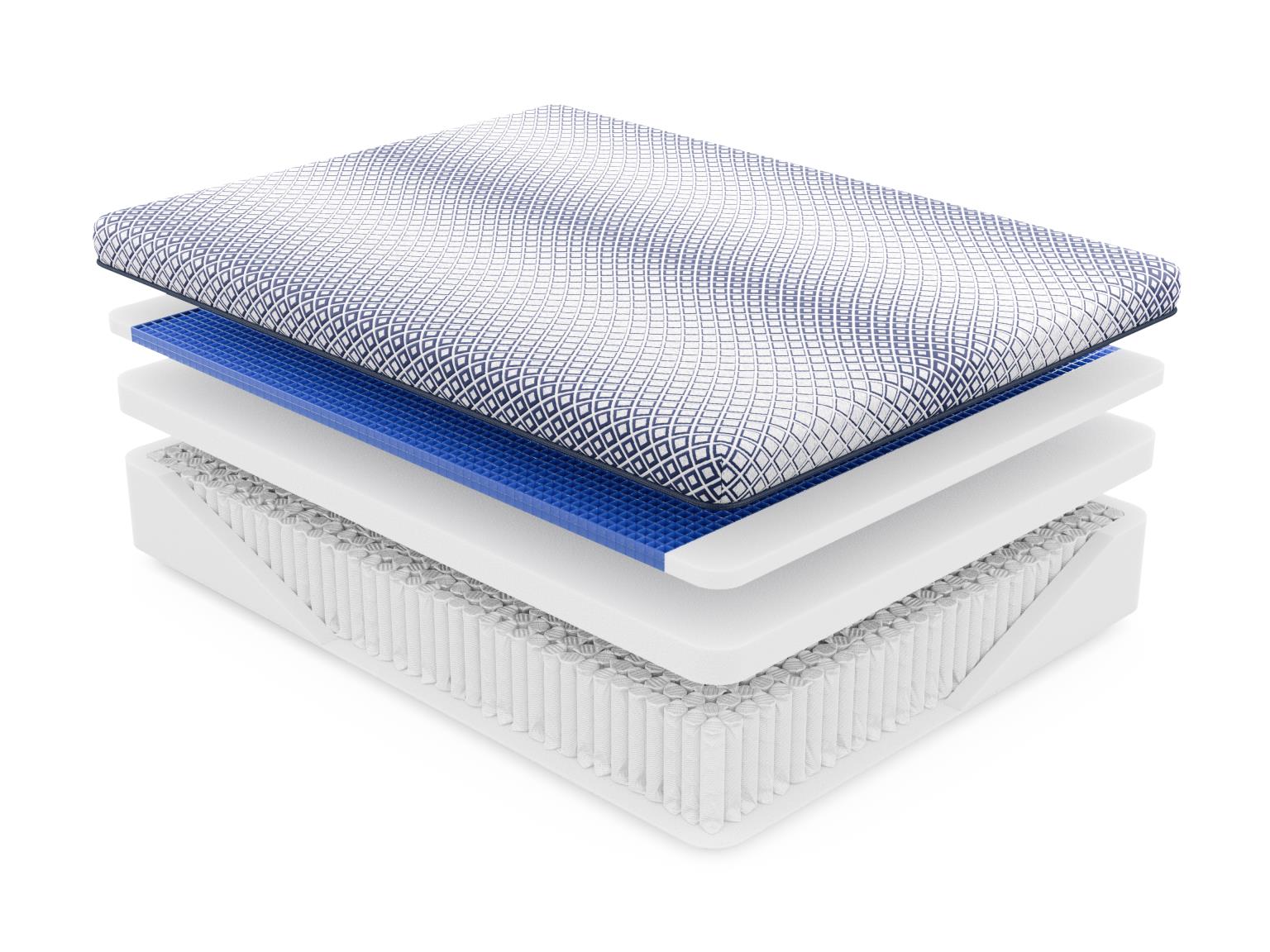 Diamond Mattress Gel Grid Hover Hybrid SpadezStore