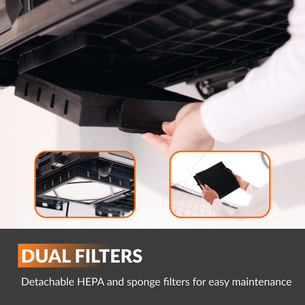 Giraffe Tools Grandstorm Retractable Vacuum Cleaner SpadezStore