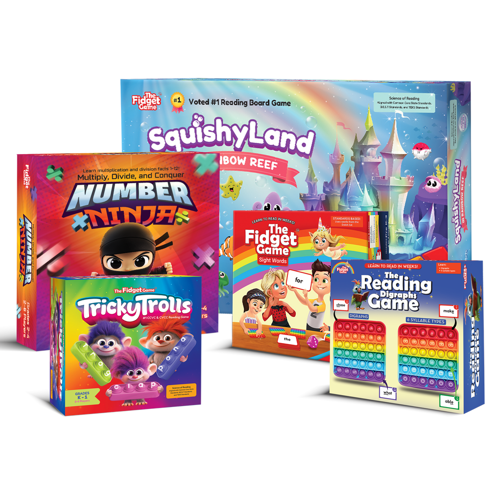 The Fidget Games The Reading Digraphs Game SpadezStore