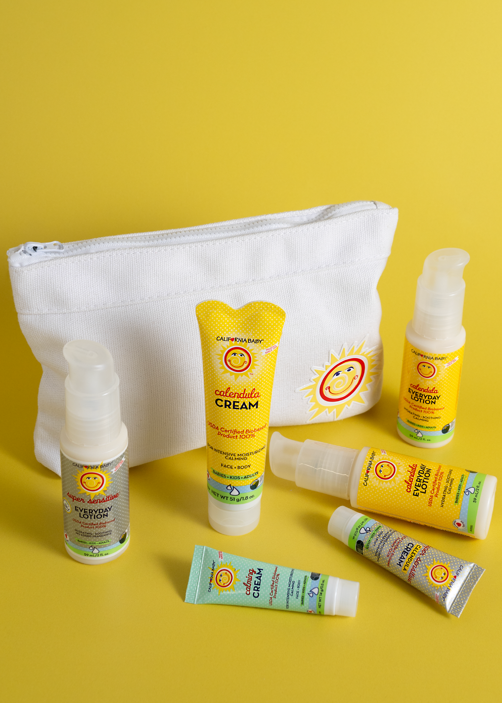 California Baby Travel Bag With Zipper