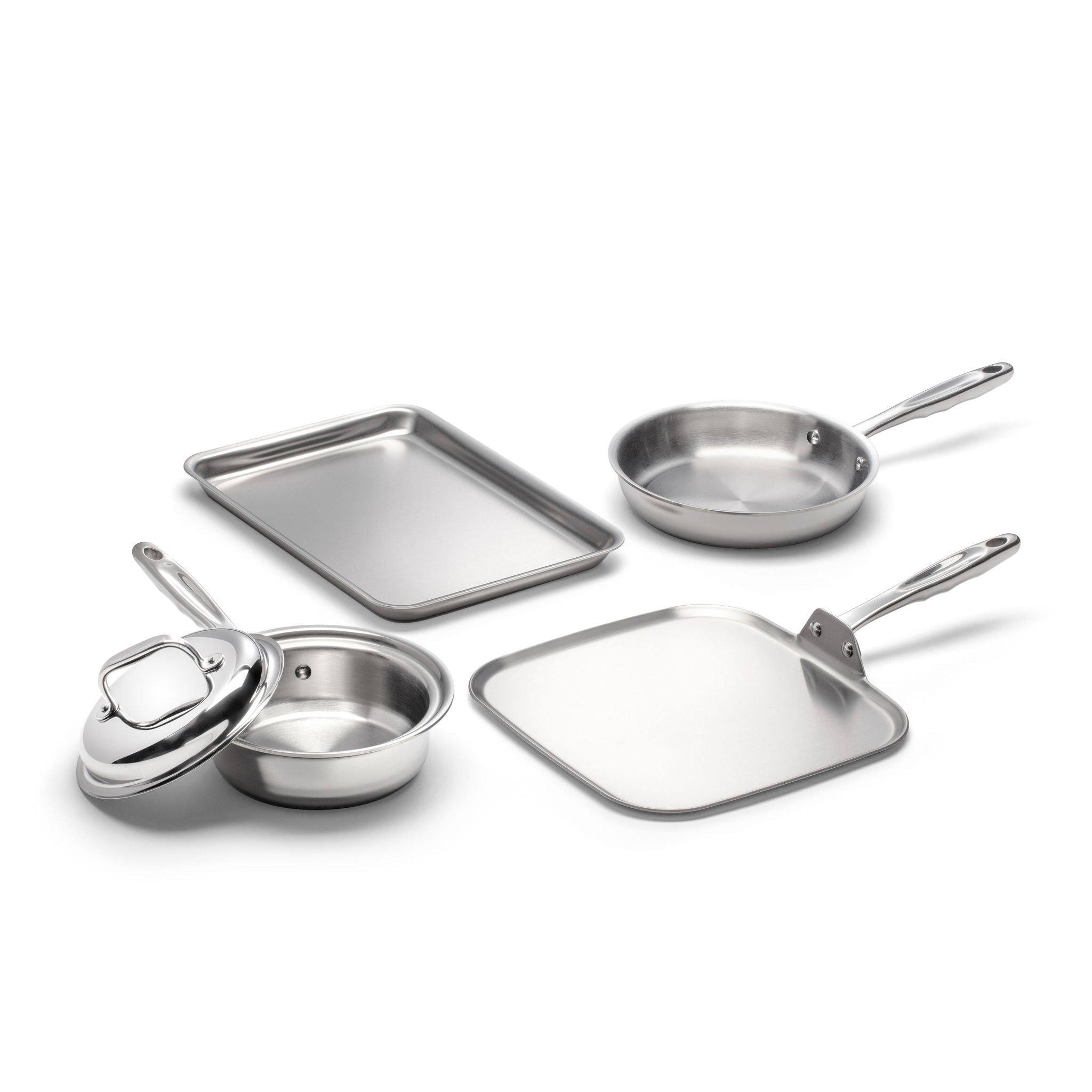 360 Cookware 5- Piece Breakfast Cookware Set SpadezStore