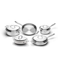 360 Cookware 9 Piece Stainless Steel Cookware Set SpadezStore