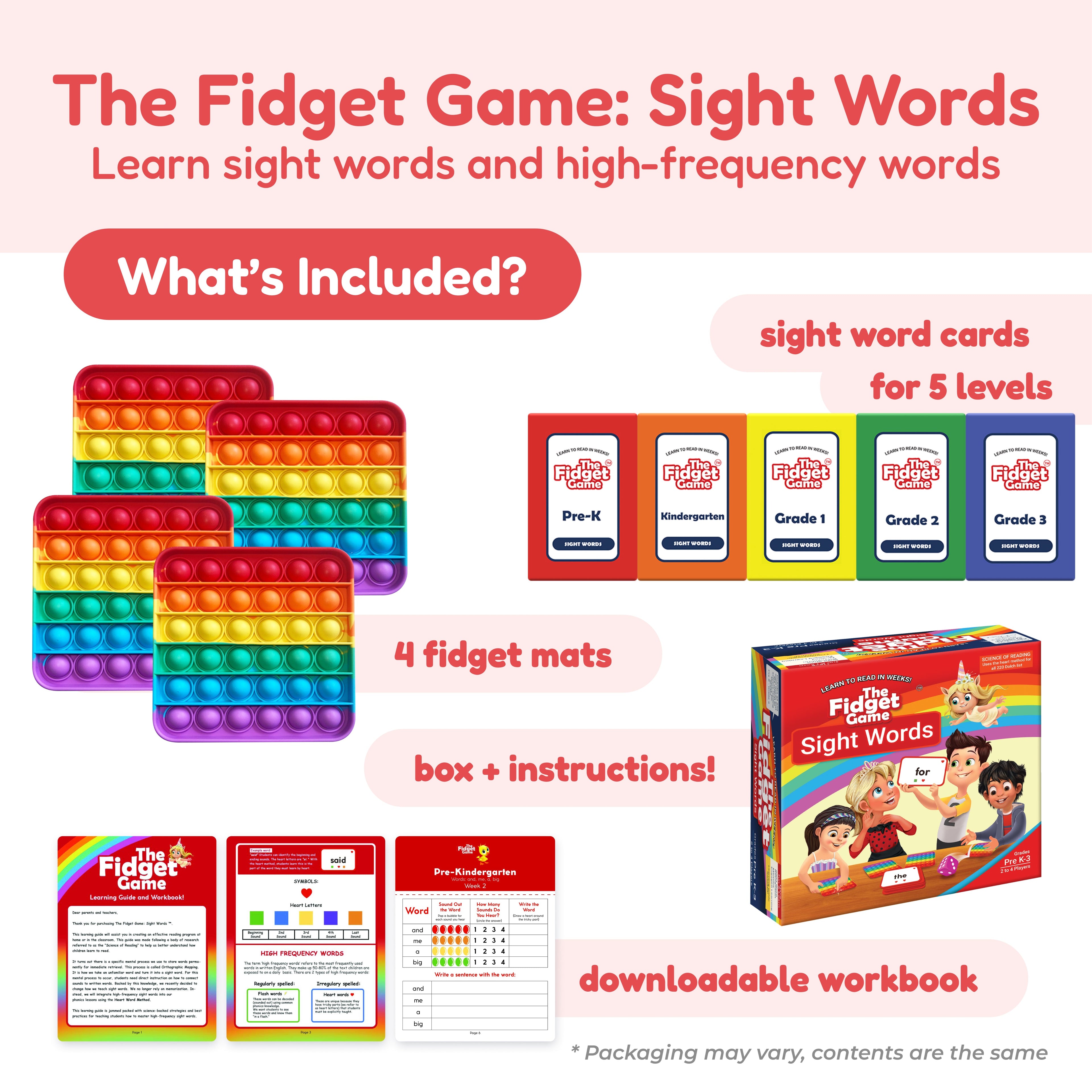 The Fidget Games Confident Reader Bundle