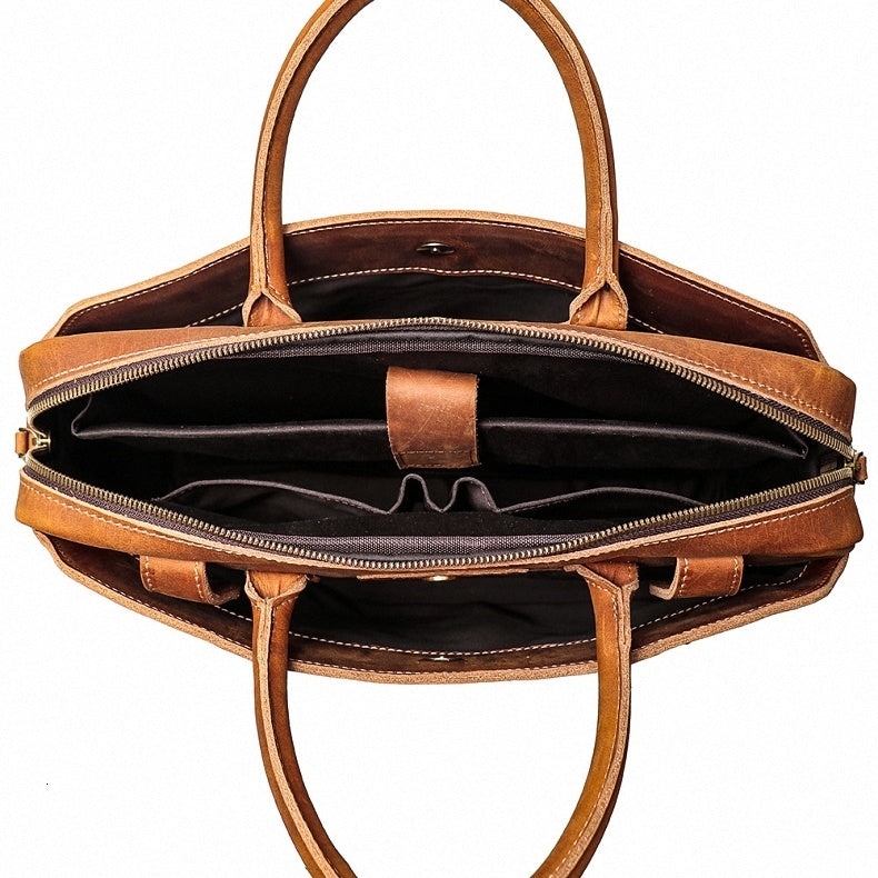 Classy Leather Bags The Everyday Office Briefcase