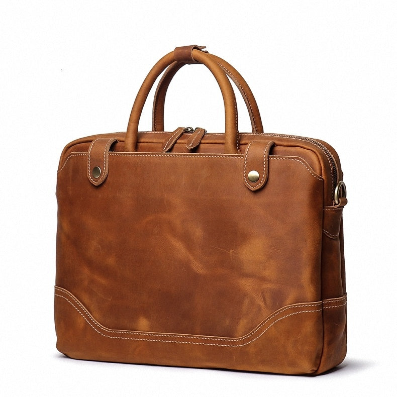 Classy Leather Bags The Everyday Office Briefcase